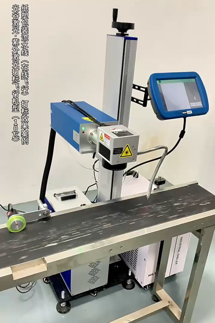 紙盒包裝流水線飛行案例視頻